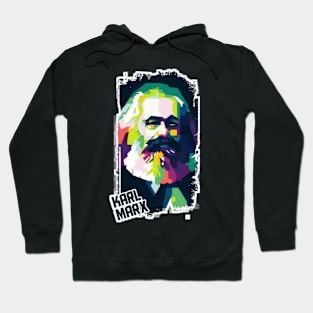 Karl Marx Popart Hoodie
